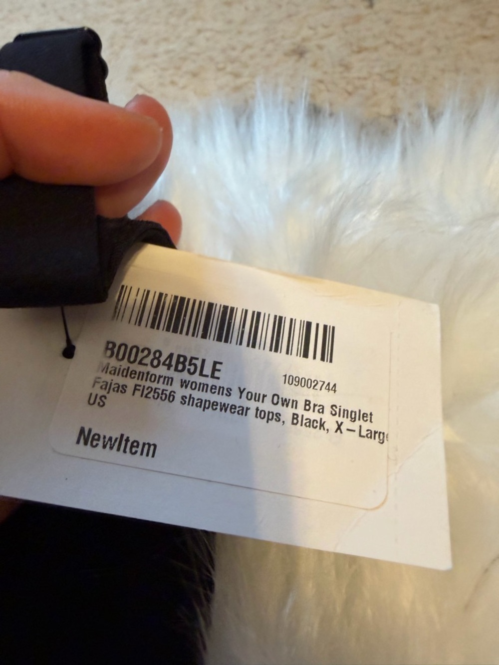 NWT Maidenform ‘Wear Your Own Bra’ Black Full Body Shapewear Bodysuit - Picture 3 of 4